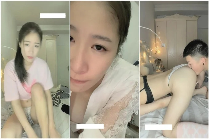 沈阳，一对很哇塞的颜值情侣，腰臀比就让你硬了}