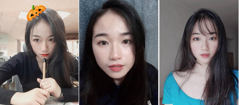 大眼睛清纯美少女,散发青春甘甜气息,初恋般的感觉,这就是少女的芬芳,沐洱超粉}