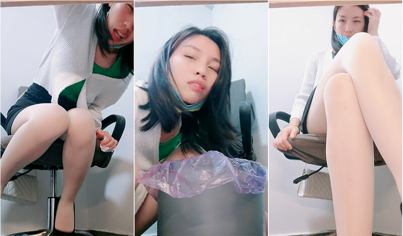電商在線客服少婦上班期間玩跳蛋,邊回答客戶問題邊玩,差點叫出來忙捂嘴}