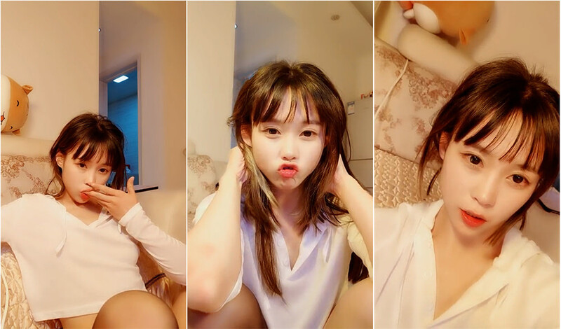 剛上完網課,清純無敵美少女開播聊會臊,難得壹見完美露鮑,粉嘟嘟超嫩}