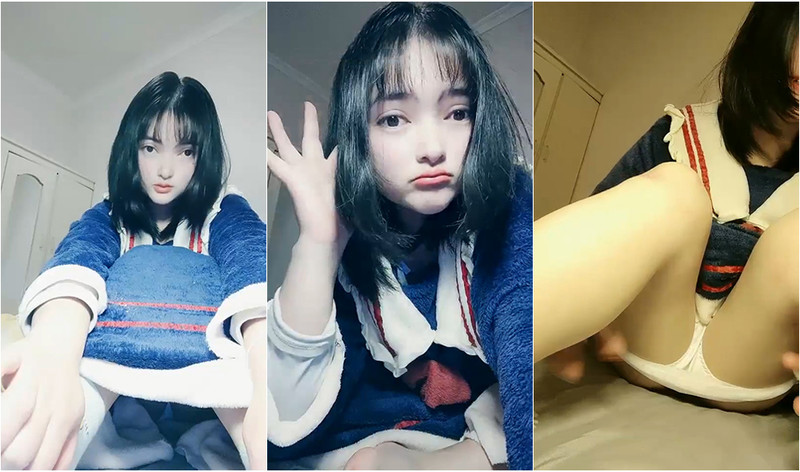 甜美可愛萌妹,長得甜甜的也挺臊,一線天白虎粉鮑十分誘人,惹人想犯罪}