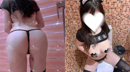 最新推特网红美少女【工口糯米姬】大尺度新作流出-童颜巨乳长筒袜 卫生间后入玩白嫩美臀}