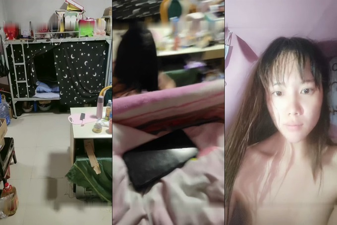 带你偷窥真实大学女生宿舍【学妹直播赚学费】护理专业大一 偷拍室友 蚊帐自慰 真实刺激}
