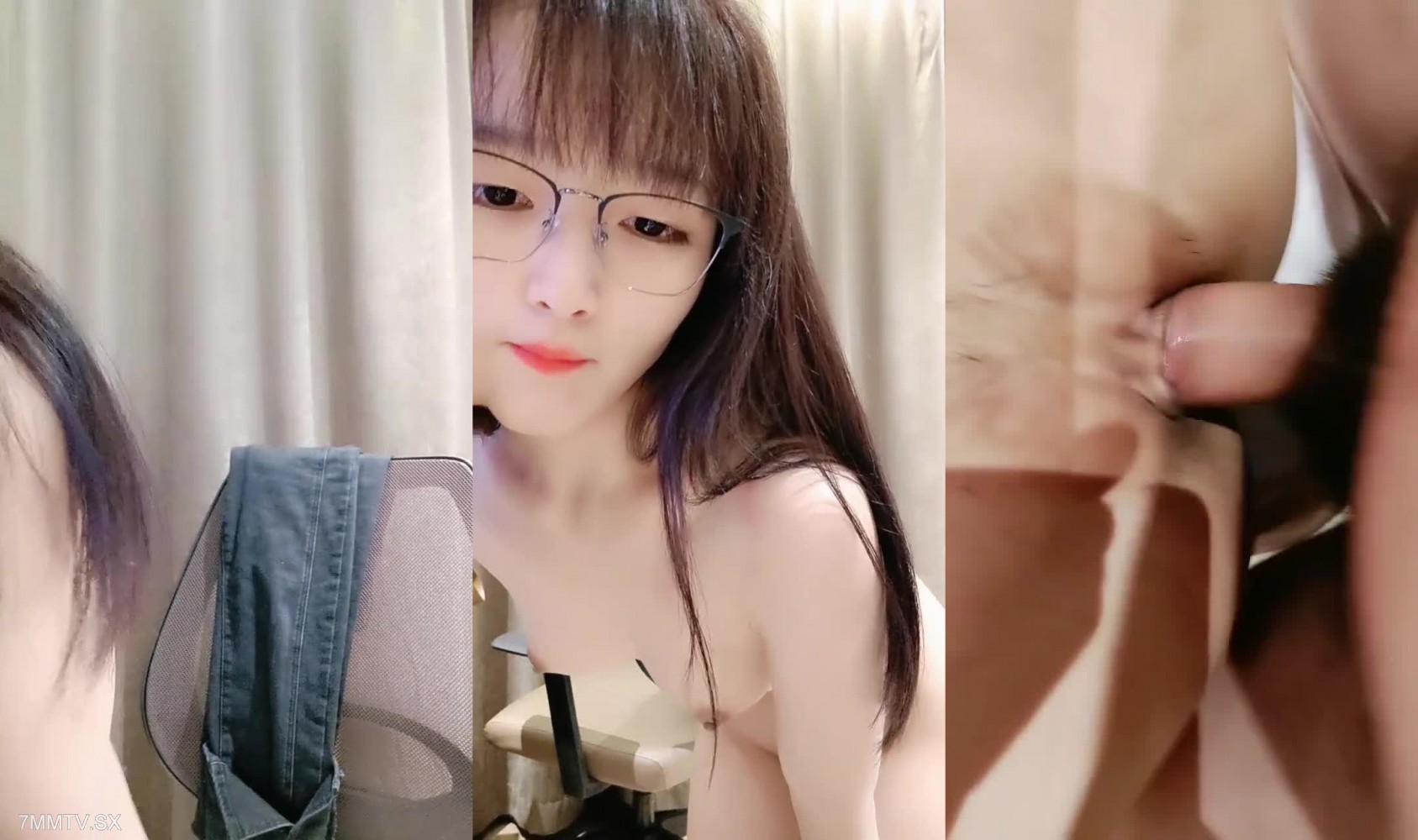 老牌骚女主播！眼镜骚母狗！酒店约炮收费房，站立抬腿抽插，骑乘位打桩机，微毛骚穴舒服了}