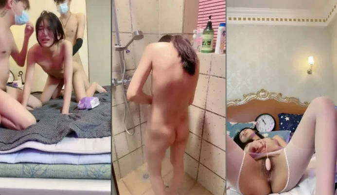 混血长腿妹妹！3P激情名场面！前后夹击爆操，全力输出，射太快妹妹不尽兴，白丝美腿跳蛋自慰}