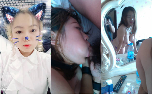 云盘高质露脸泄密，对话淫荡，塘沽区大奶反差漂亮母狗【张莹莹】不健康私拍流出，被肉棒疯狂后入