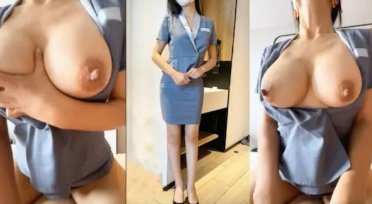 “不能干啊，老公在楼下，被发现就完蛋了”，端庄优雅的反差人妻，磨磨唧唧的摸她几下就开始流水了}