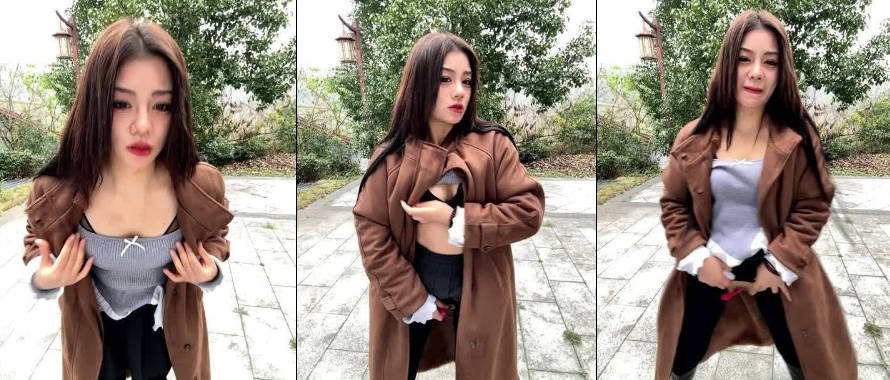 大胆御姐，反差骚母狗【Asia-GoodLuck】户外极限露出，景区开裆裤塞跳蛋自慰，脸穴同框骚的一批}