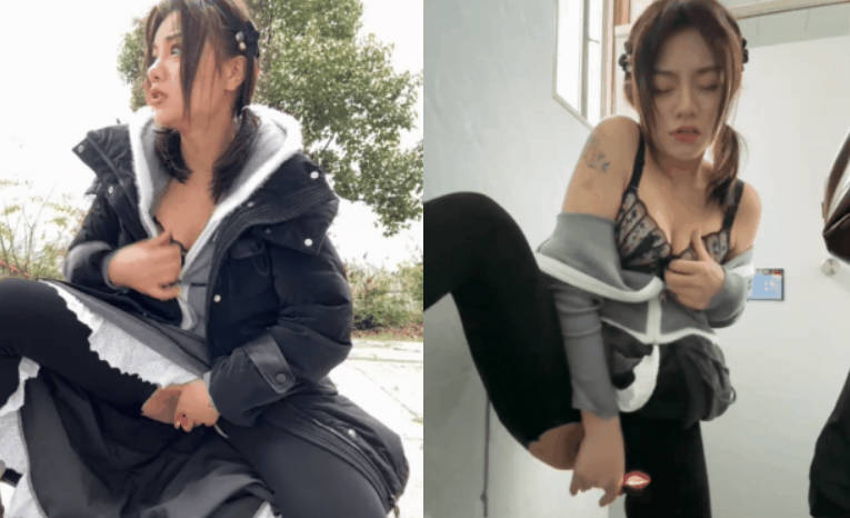 大胆御姐，反差骚母狗【Asia-GoodLuck】户外极限露出，开裆裤内塞跳蛋继续景区自慰喷水}