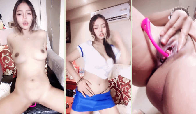 新人下海小美女【九宁】 纯天然圆润G奶 长腿翘臀 道具自慰逼水泛滥流不停 越美越骚